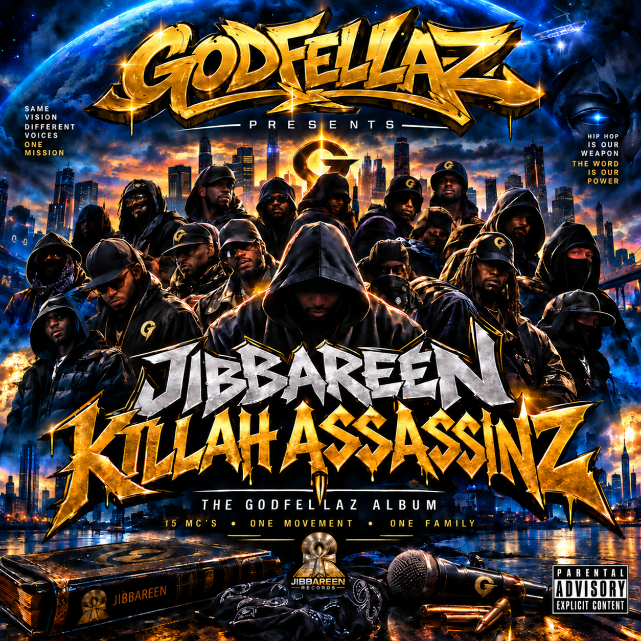 Jibbareen Killah Assassinz album artwork